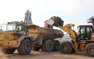 RADLADER CAT 938 M in Arbeit