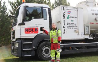 Kolb vac truck